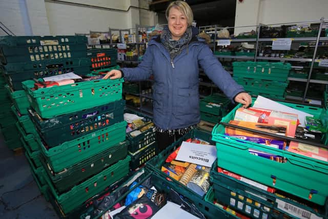 The Real Junk Food Campaign is launching a Christmas crowdfunder to raise 50,000 for it to have a permanent base which will allow it to save more junk food from the bin, feed more hungry people and to tackle climate change. Pictured is Jo Hercberg. Picture: Chris Etchells