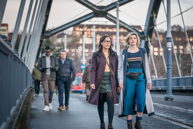Sheffield has featured prominently in the latest series of Doctor Who (pic: BBC/Ben Blackall)