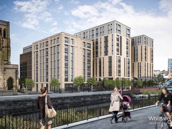 How the development will look on Nursery Street, Sheffield. Picture: Whittam Cox Architects