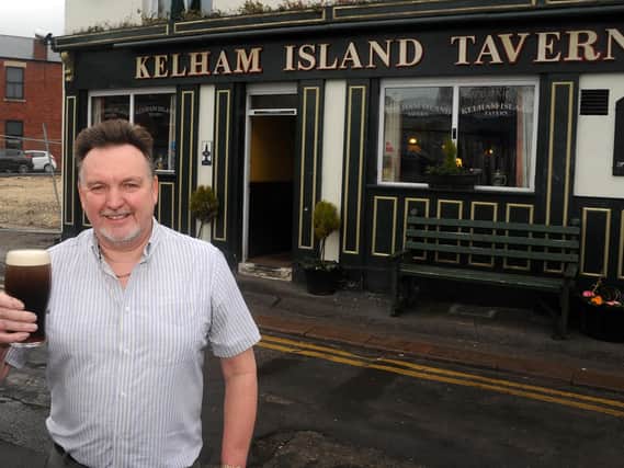 Kelham Island Tavern landlord Trevor Wraith who has retired.