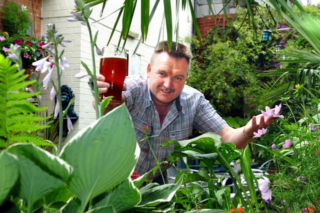 Kelham Island Tavern won Sheffield in Bloom for its beer garden, which features palm trees.