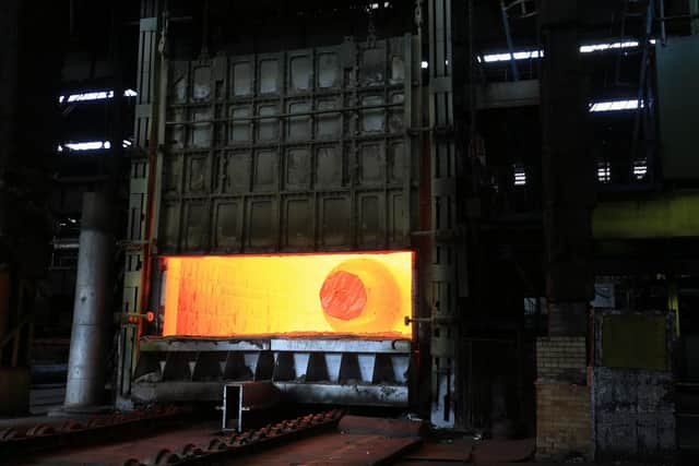 The forge, Sheffield Forgemasters International Ltd. Picture: Chris Etchells