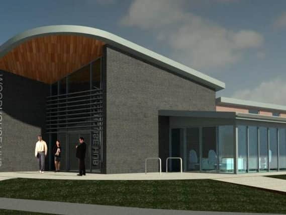 An artist's impression of the new 'hub'
