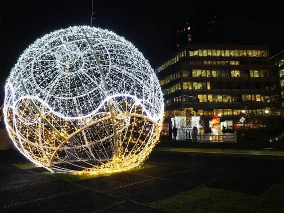 Sheffield Christmas lights