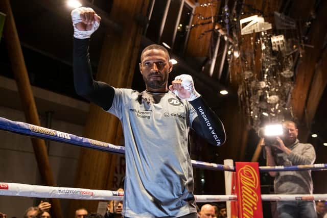 Kell Brook wows the crowd at Winter Garden
Picture By Mark Robinson.