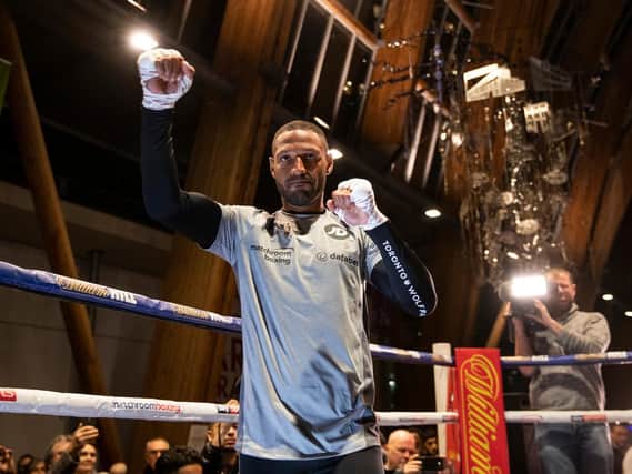Kell Brook wows the crowd at Winter Garden
Picture By Mark Robinson.