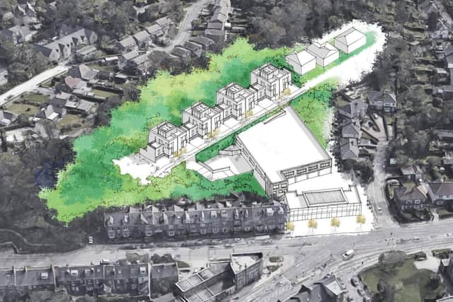 Plans for the scheme at the former Gilder's site.