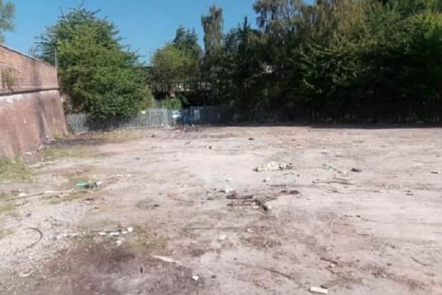 The cleared site at Chatham Street Car Park.