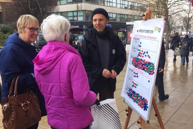 Sheffield campaigners have called on the Prime Minister to give people a say on the final Brexit deal