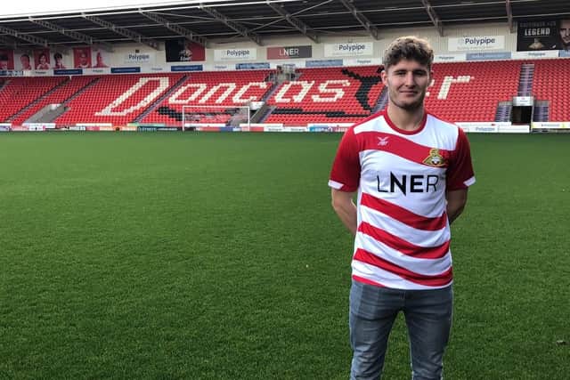 New Doncaster Rover signing Kieran Sadlier