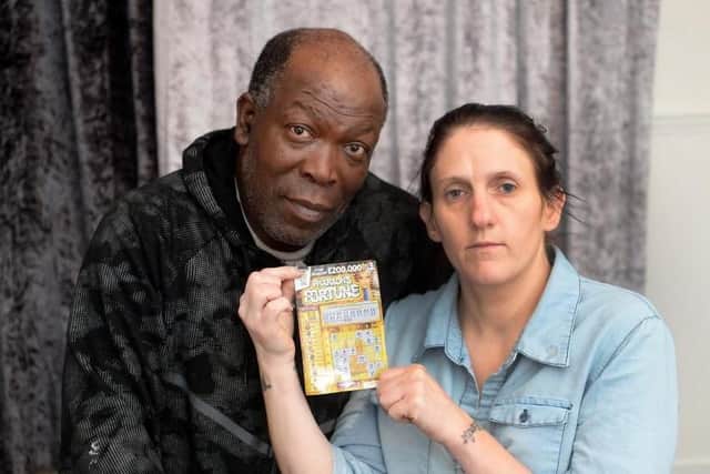 Eric Walker and his partner deny the card has been altered.