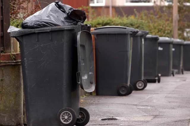 Bin collection days will change over the festive period.