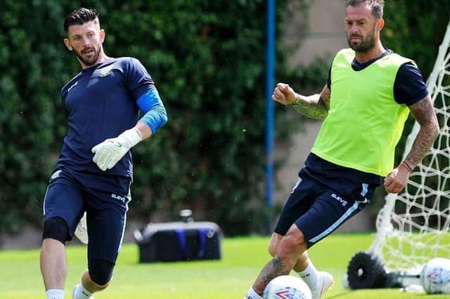 Keiren Westwood played for the Owls Under-23s on Monday