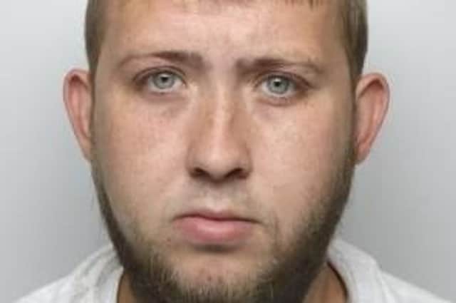 Dominic Boswell, 26, was jailed for two years for his part in the attack