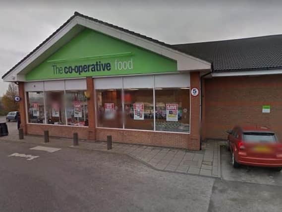 Thieves raided the Co-op in Eckington last week