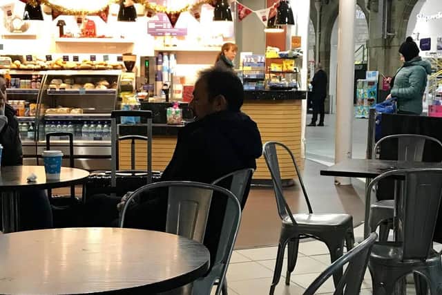 Jos Luhukay pictured at Sheffield railway station on December 22 - the day after being sacked as Sheffield Wednesday manager. Picture: Hollee Gibson