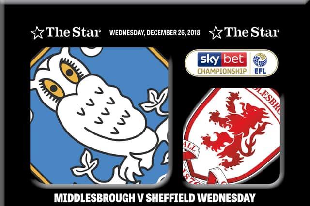 Middlesbrough v Sheffield Wednesday