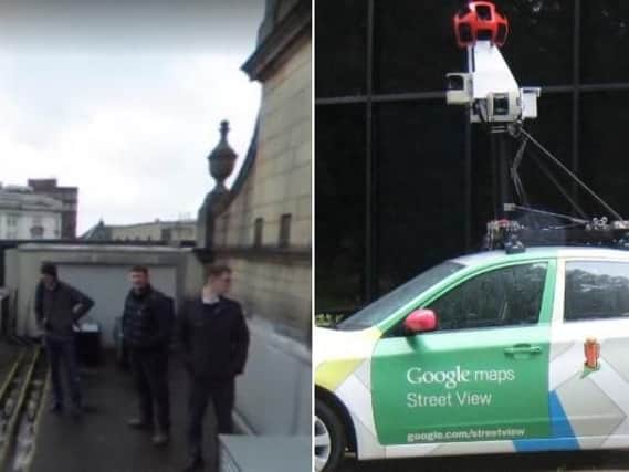 The images have appeared on Google Street View