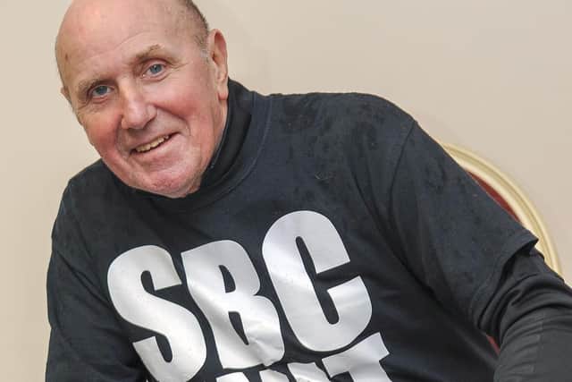Leslie Tomlinson has dedicated over 30 years to volunteering at Sheffield Boxing Centre