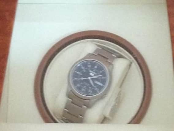 One of the items stolen during a burglary in Sheffield
