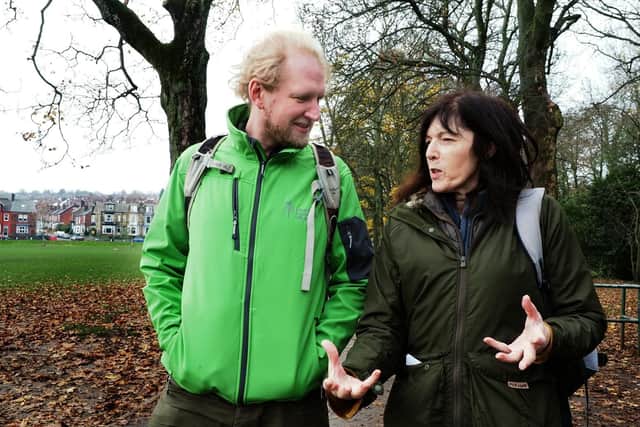 Netwalking in the Porter Valley: Rob Cole and Karen Perkins
