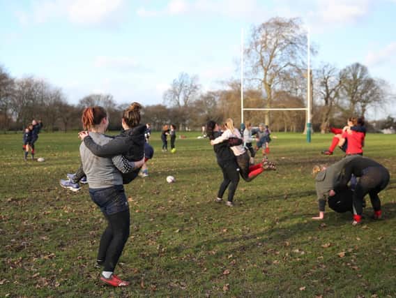 Women and girls are being encouraged to take part in the Warrior Camps