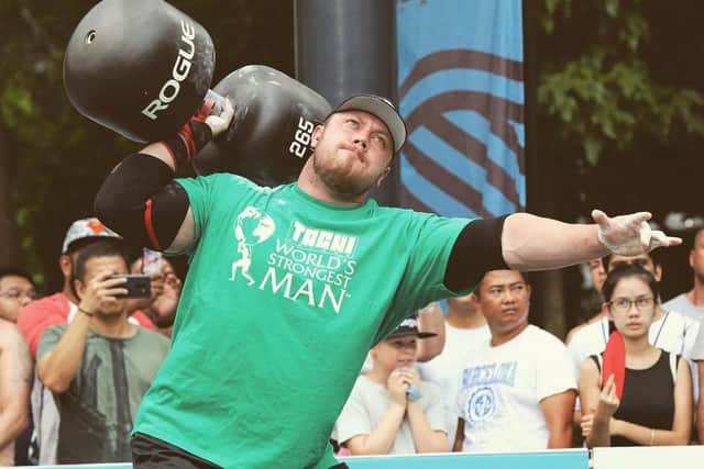 Adam Bishop tipped to become Britain's Strongest Man