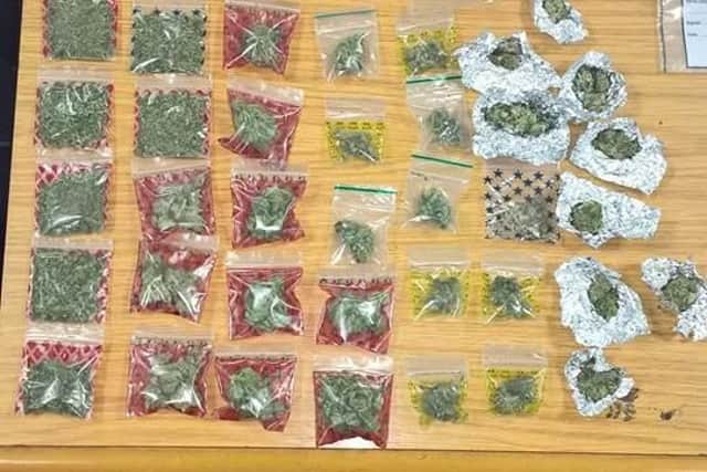 Cannabis wraps were found in a car stopped by the police in Hillsborough, Sheffield, last year
