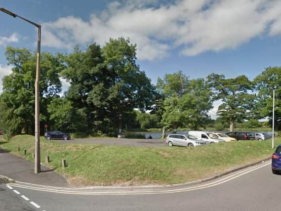Smithies Pond in Barnsley, where a man's body was discovered on Sunday morning (pic: Google)