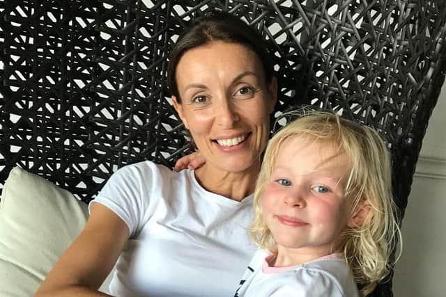 Eilish Jennings, pictured with daughter Elsie.