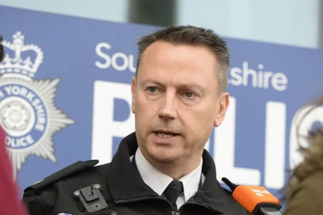 Supt Paul McCurry of South Yorkshire police appealing for information to the whereabouts of missing teenager Pamela Horvathova. Picture: Dean Atkins