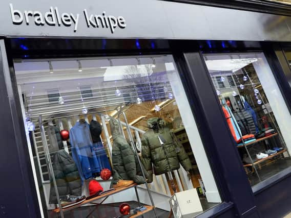 Bradley Knipe Menswear, High Street, Doncaster