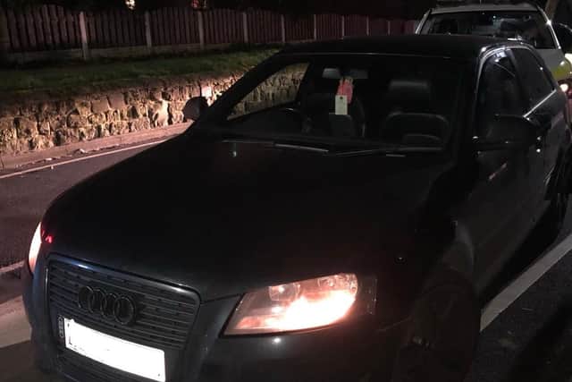 Firearms and road traffic officers were involved in a police pursuit in Sheffield and Rotherham this morning