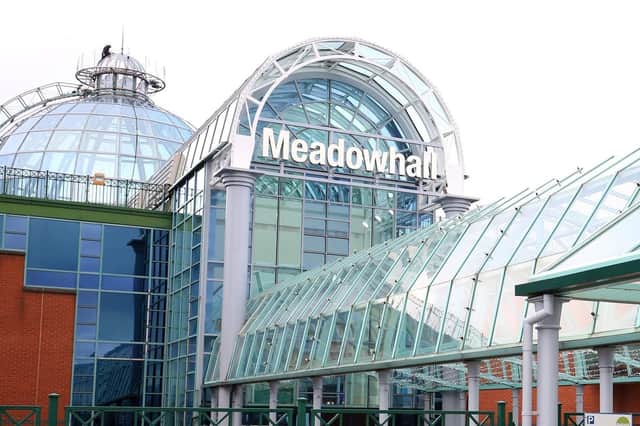 Meadowhall shopping centre.