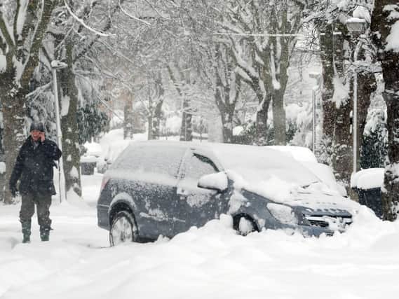 Sheffield could see potentially disruptive snowfall next week