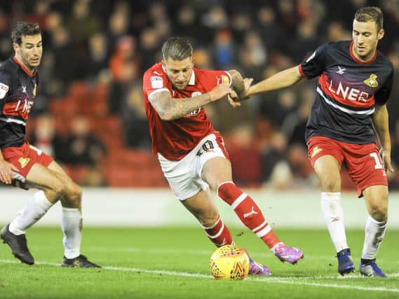 George Moncur has left Barnsley to join Luton