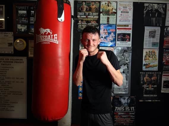 Boxer Tom Bell. Picture: Chris Etchells