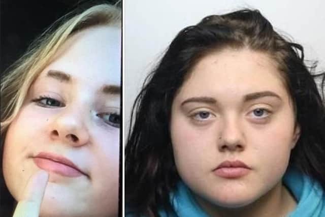 (L-R) Missing girls Jazmin English and Jacey Simpson