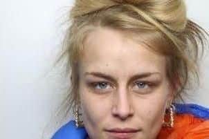 Josie Hollis, who was jailed for 15 years after pleading to guilty to manslaughter, had boiling water thrown in her face