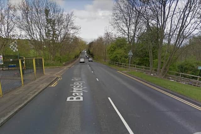 Barnsley Road A6135, Sheffield - five crashes