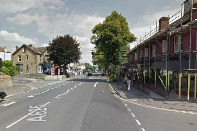 Ecclesall Road, Sheffield - five crashes