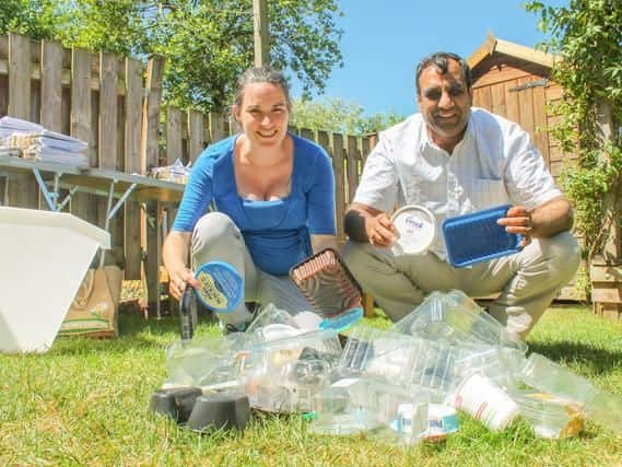Laura Gordon and councillor Shaffaq Mohammed