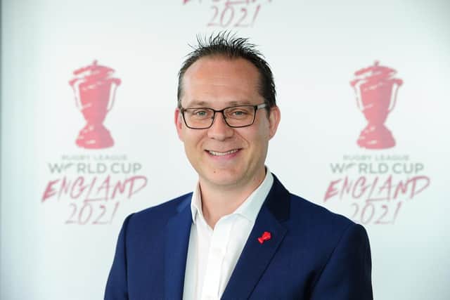 Jon Dutton, Rugby League World Cup 2021 chief executive