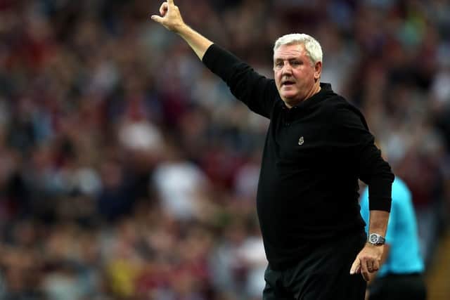 Steve Bruce's first match in charge will be against Ipswich Town.