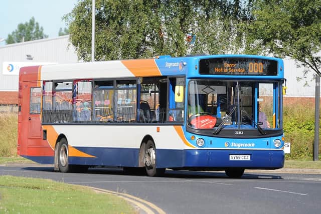 Stagecoach bus fares will increase on Sunday.