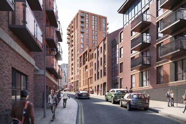 A CGI of what the new apartment block will look like. Picture: Panacea Property Development.