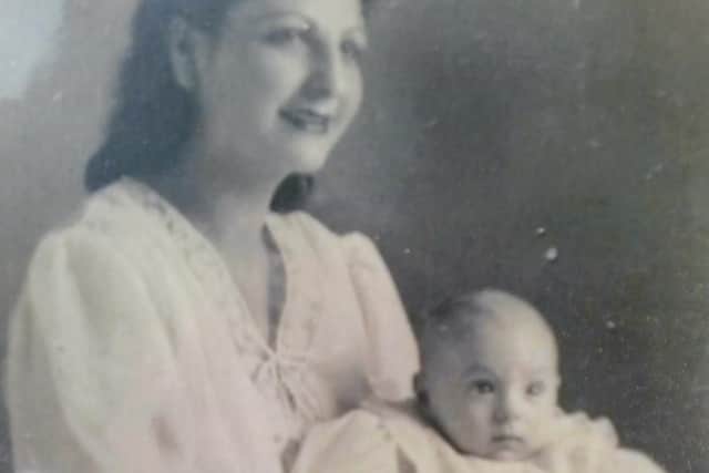Tommaso di Leonardi with his mum, Maria Cuscinotta