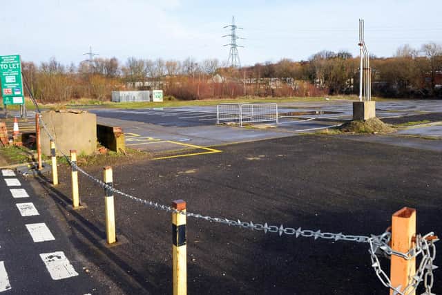 A prominent 10-acre site on Penistone Road North across from Hillsborough Stadium has been earmarked for a 25M retail/mixed use development. Picture: Marie Caley