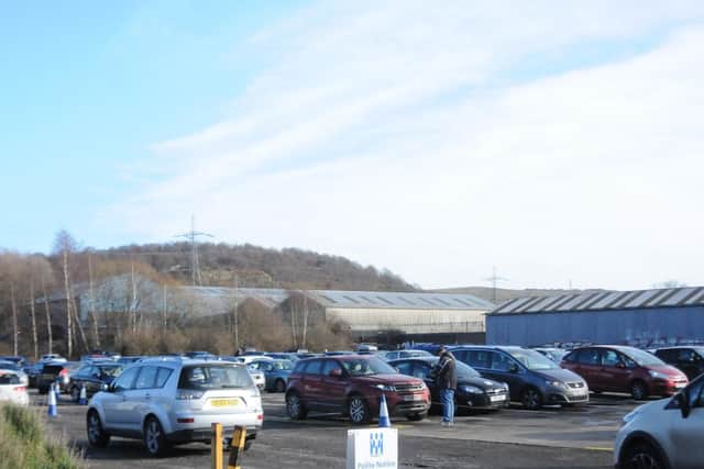 The Wednesdayite car park. Picture: Sam Cooper / The Star