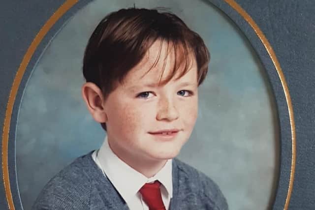 Carl Kendall as a youngster.